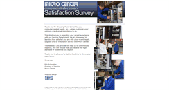 Desktop Screenshot of microcentersurveys-service.com